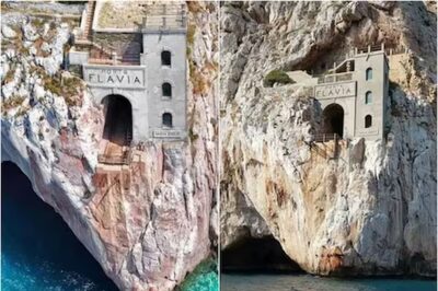 Porto Flavia, The Cliff Port In Italy, Is An Architectural Wonder