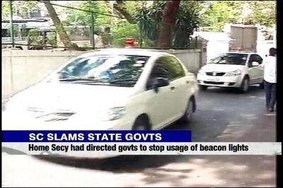 SC pulls up state governments for not doing away with beacon lights