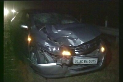 Probe team visits doctor's family, son blames Smriti Irani for his death in road accident