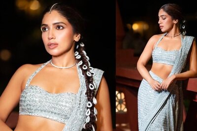Bhumi Pednekar Is A Real-Life Apsara In Arpita Mehra Outfit But Her Ponytail Takes The Cake