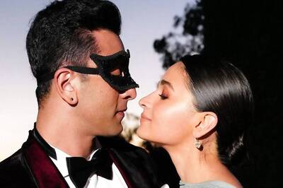 Alia Bhatt and Ranbir Kapoor Get Cosy, Look Lost In Each Other's Eyes In Latest Photos