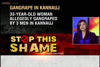 UP: 3 men gangrape woman, tie her naked to a tree