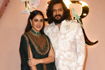 Anant Ambani And Radhika Merchant's Sangeet: Genelia D’Souza And Riteish Deshmukh Create Visual Contrast With Their Striking Outfits