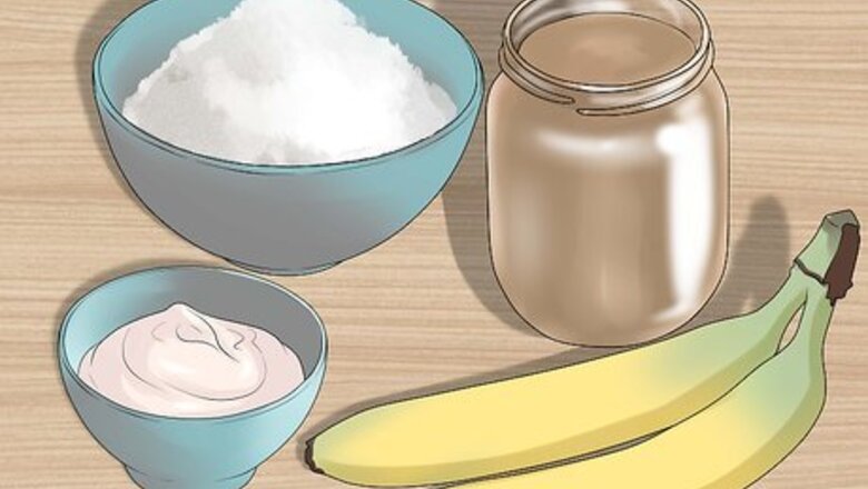 How to Make Banana, Peanut and Yogurt Dog Treats
