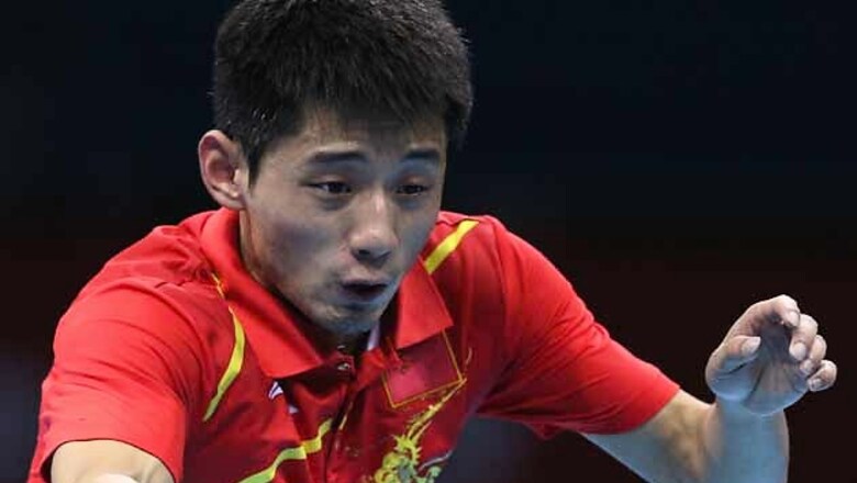 Olympics: Zhang advances to table tennis final