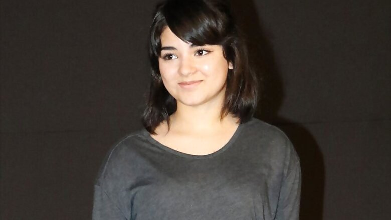 Zaira Molestation: Accused’s Wife Says His Leg Accidentally Touched Actor