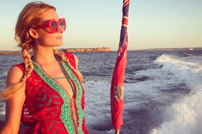 Paris Hilton Relishes Boating With Her Lover