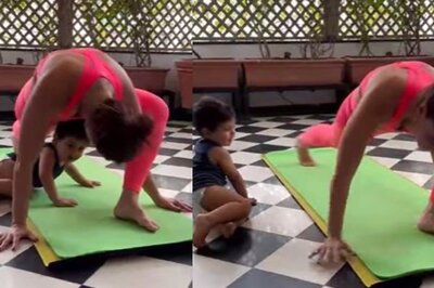Even Kareena Kapoor Khan's 2-Year-Old Son Jeh Knows The Importance of Yoga; What Are You Waiting For?