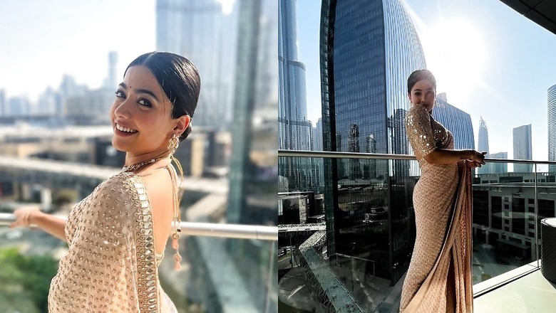Rashmika Mandanna Says She Is 'Obsessed With Sarees', Drops Dreamy Photos From Dubai; See Post