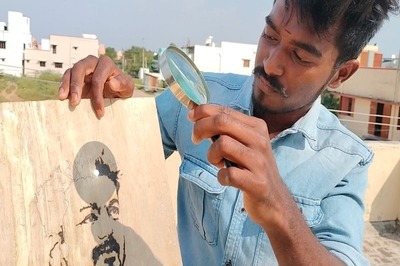 TN Student's Stunning Sunlight Art Captures Vijay's Imagination