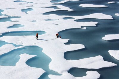 In pics: Arctic ice cover shrinks to a record low, thanks to global warming