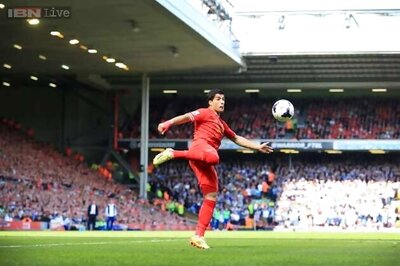 Luis Suarez named England's Footballer of the Year