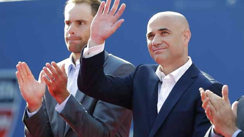 Agassi inducted into US Open Court of Champions