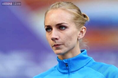 Russia's Svetlana Shkolina wins women's high jump in Moscow