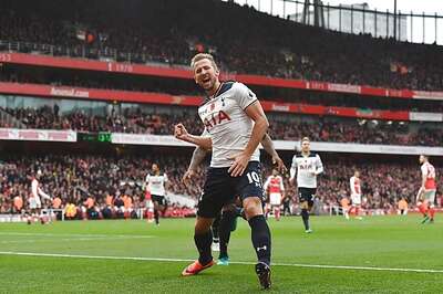 EPL: Kane Penalty Earns Tottenham 1-1 Draw at Arsenal