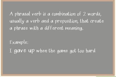 How to Teach Phrasal Verbs