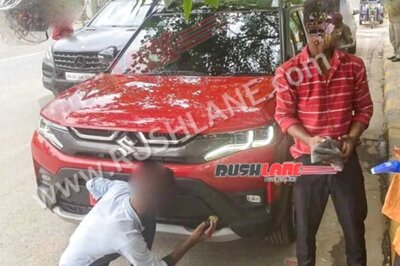 New Maruti Suzuki Brezza Spotted During Ad Shoot, Here's How it Looks