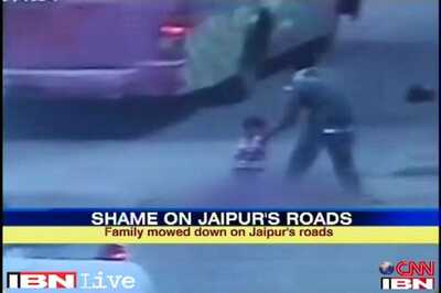 Jaipur: Driver arrested for running over woman, baby