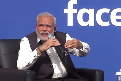 Narendra Modi gets teary-eyed at Facebook while recalling his mother's hardships