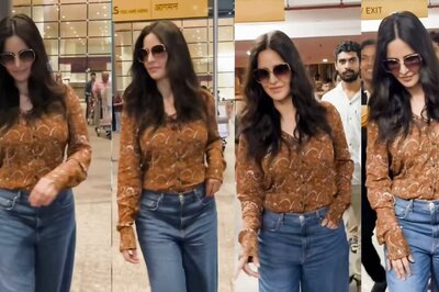 Katrina Kaif Sports A Stunning Airport Look In A Chic Ensemble Worth Rs 53,107; Watch Video