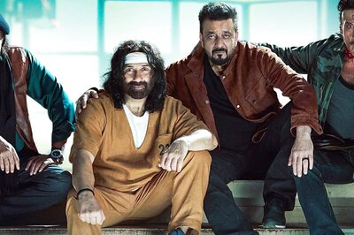 Baap: Sanjay Dutt, Jackie Shroff, Sunny Deol and Mithun Chakraborty Show Their Rowdy Side In BTS Clip