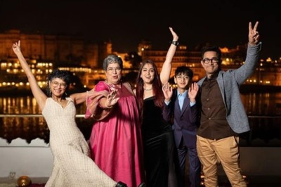 Aamir Khan, Reena Dutta And Kiran Rao Pose Goofily In Unseen Pics From Ira Khan-Nupur Shikhare’s Wedding