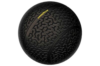 Goodyear shows off 3D-printed spherical tyre for autonomous vehicles