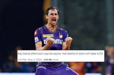 IPL Fan Sees Mitchell Starc Taking 4 Wickets Against MI in His Dream, 'Prediction' Post Viral on 'X'