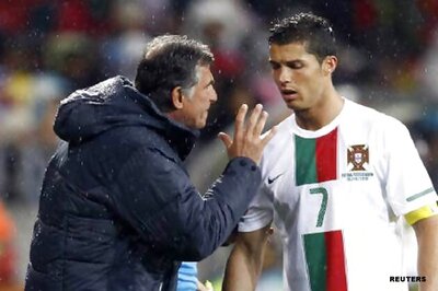 Figo dissapointed with skipper Ronaldo