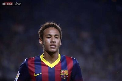 Barca's Neymar out of Getafe Cup clash due to illness