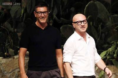 Fashion duo Dolce and Gabbana attacked for 'synthetic' babies comment