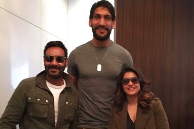 NBA Player Satnam Singh Becomes 'The Wall' Between Ajay Devgn and Kajol