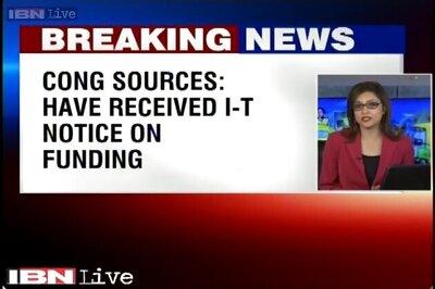 Income Tax notice to Congress too on funding, Aam Aadmi Party has already received one