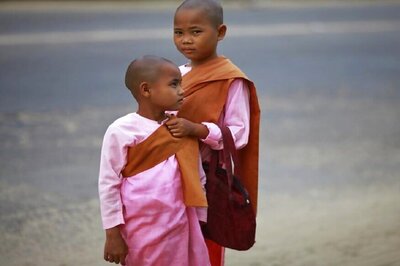 'Wasn't Easy to Study, Schools Were Far Away': Myanmar Child Nuns Dream of Conflict-free Lives
