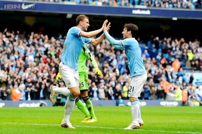 Title race memories give Manchester City's Dzeko hope