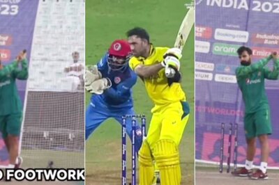 WATCH: Aiming to Seal Semi-final Spot, Pakistan Batters Try 'No-footwork Sixes' Like Glenn Maxwell in Nets