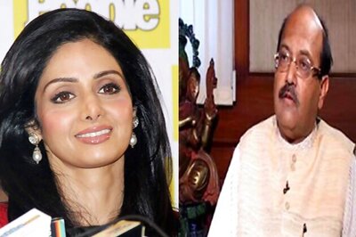 Sri Devi, Bonney Kapoor campaign for RLD leader Amar Singh