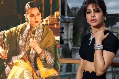 Samantha Reacts To Kangana Ranaut Posing With a Drink in Eid Party Outfit, Says 'Wow...'