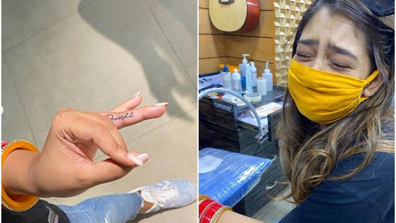 Niti Taylor Gets Husband Parikshit Bawa's Name Tattooed on Finger as 2nd Month Anniversary Gift