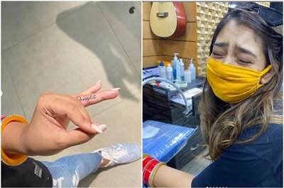 Niti Taylor Gets Husband Parikshit Bawa's Name Tattooed on Finger as 2nd Month Anniversary Gift