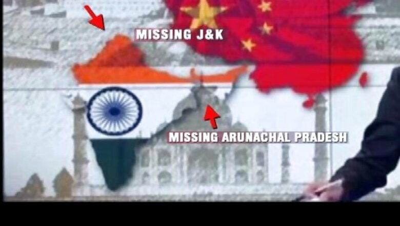 China's state run CCTV shows India's map without J&K and Arunachal Pradesh