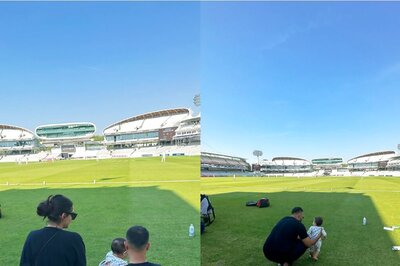 Sonam Kapoor, Anand Ahuja Visit The Iconic Lord’s Cricket Ground With Son Vayu; See Photos
