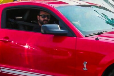 Watch: Saif Ali Khan takes Kareena Kapoor and Taimur For a Drive in Ford Mustang Shelby GT500
