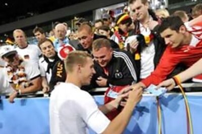 Podolski goals give Germany first Euro win since '96