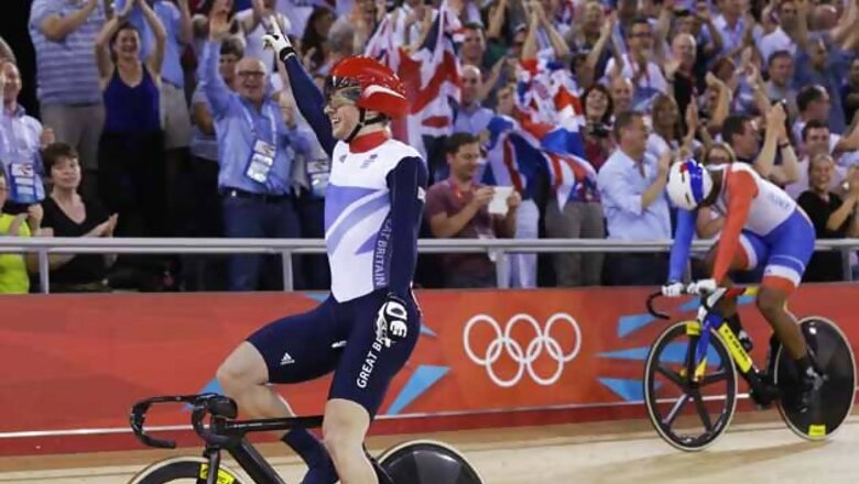Kenny sprints to gold in cycling