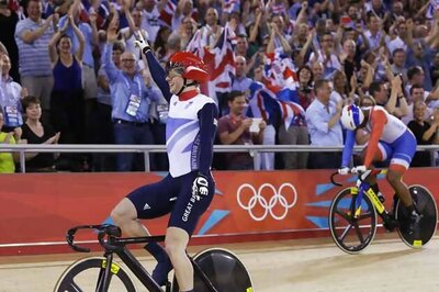 Kenny sprints to gold in cycling