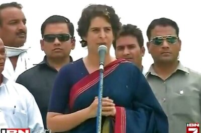 Priyanka advises Congress worker to shun ideology of violence