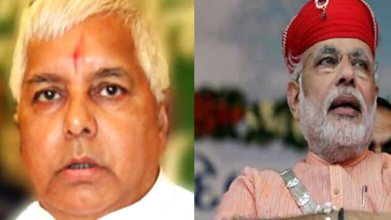 Narendra Modi coming to Varanasi to wash sins of Godhra: Lalu Yadav