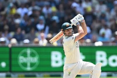AUS vs PAK 2nd Test Day 3 Stumps: Mitchell Marsh's 96 Leads Australia's Fightback After Pakistan Blitz