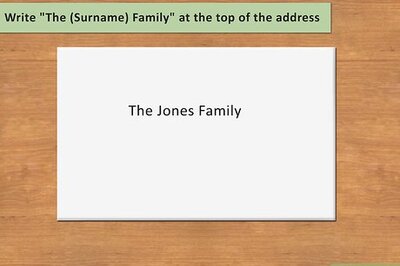 How to Address an Envelope to a Family